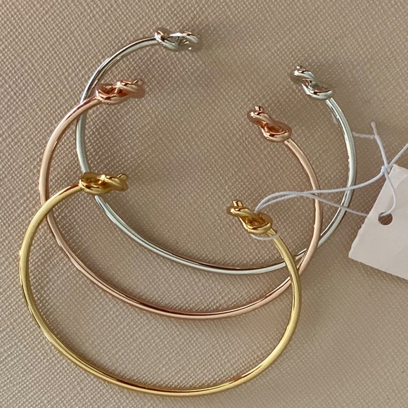 kate spade♠️ new york loves me knot statement cuff - Picture 4 of 8